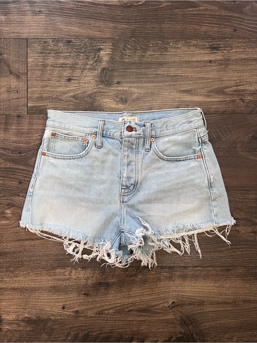 Madewell Relaxed Denim Shorts - Picture 4 of 11
